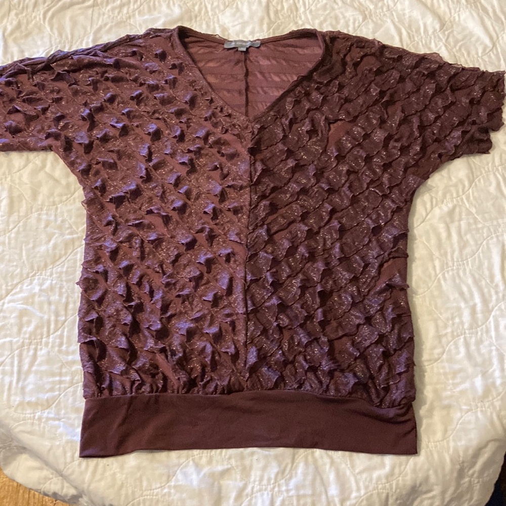 ny collection short sleeved blouse